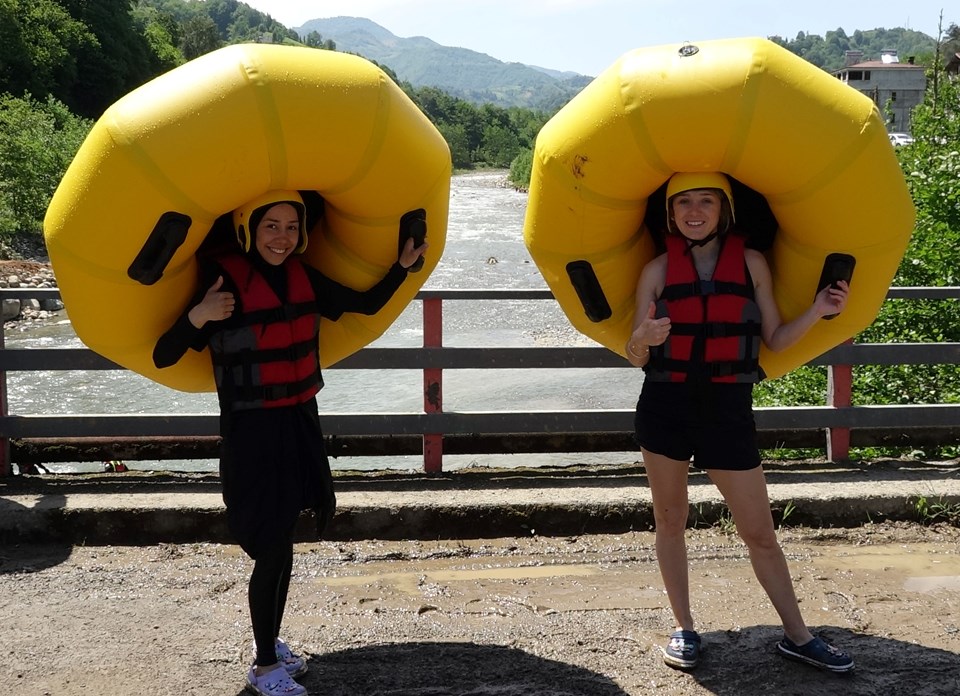 Karadeniz turizminde 'rafting' atağı - 1