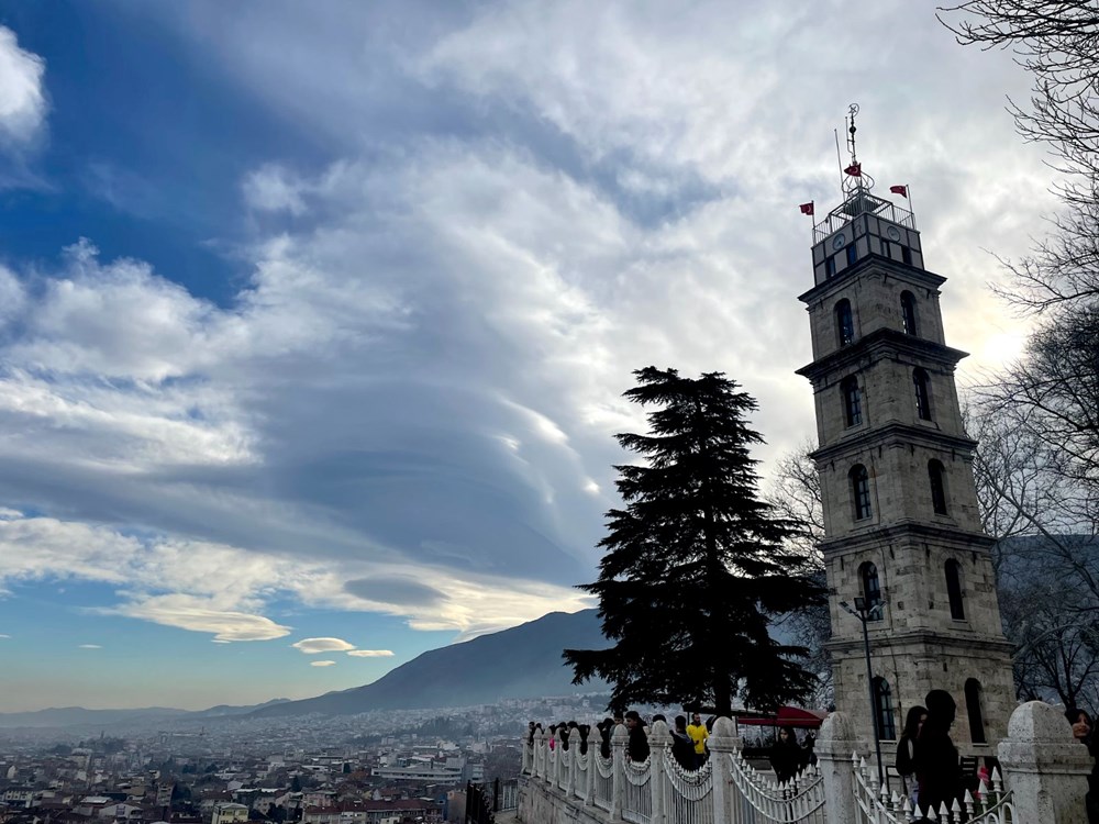 Bursa'da yeniden mercek bulutu görüldü - 5