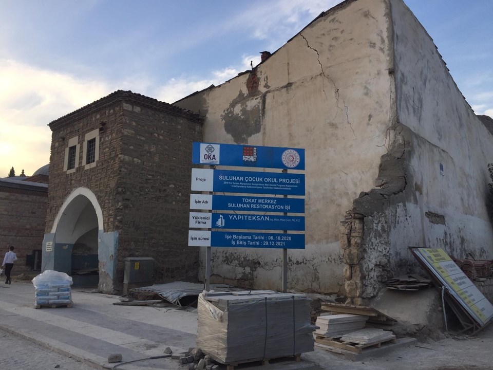 Suluhan Çocuk Müze Okulu projesinde restorasyon çalışmaları başladı - 1