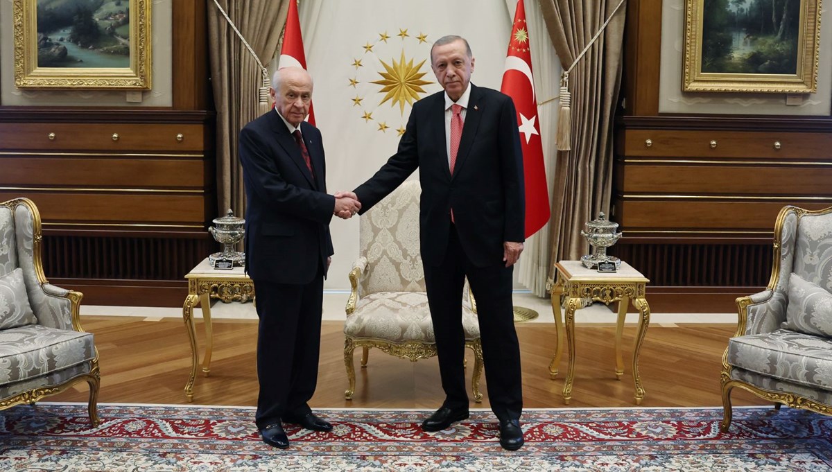 Cumhur İttifakı liderleriyle görüşme trafiği Cumhur İttifakı liderleriyle görüşme trafiği
