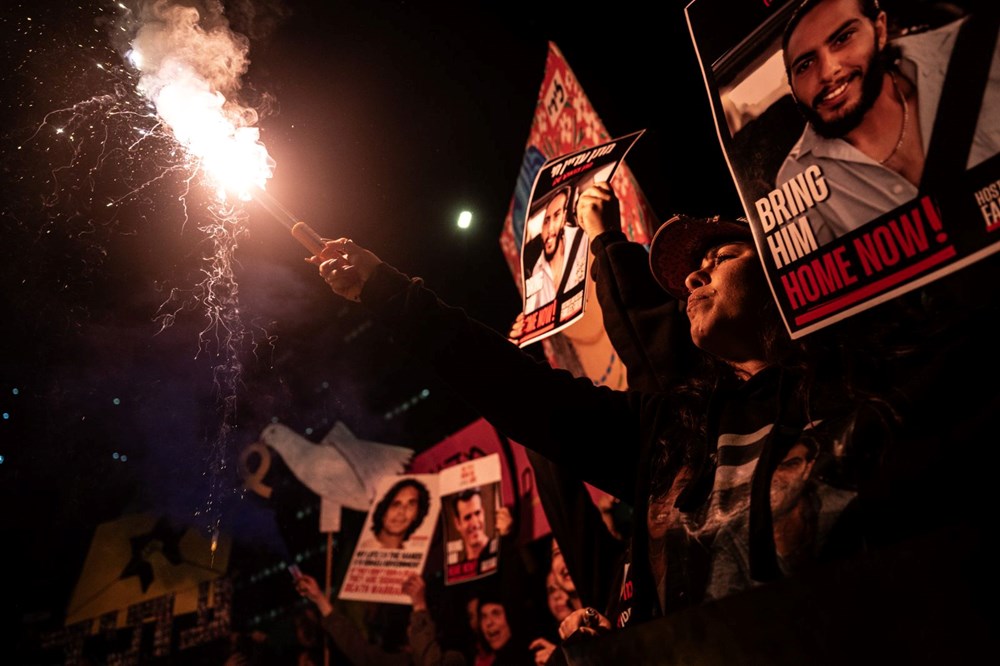 Netanyau'ya ateşkes ve istifa çağrısı: Tel Aviv'de protestolar sürüyor - 21