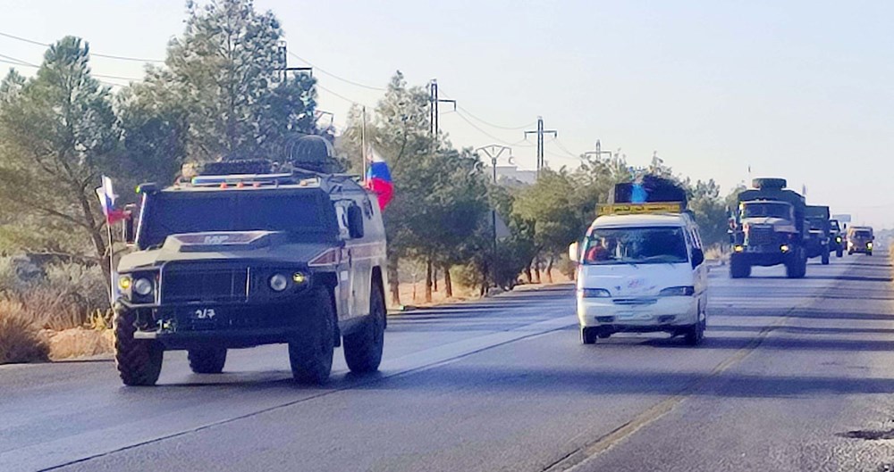 Rus askeri Şam'dan ayrıldı! O anlar görüntülendi - 4