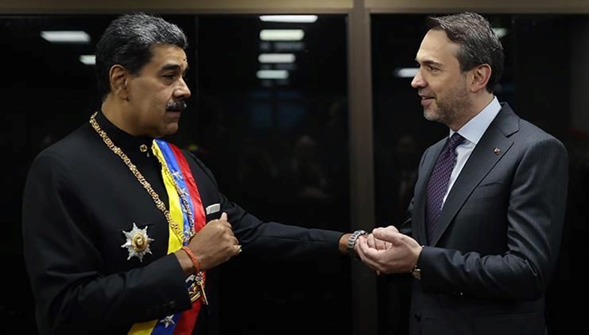 Bakan Bayraktar, Venezuela Devlet Başkanı Maduro ile görüştü