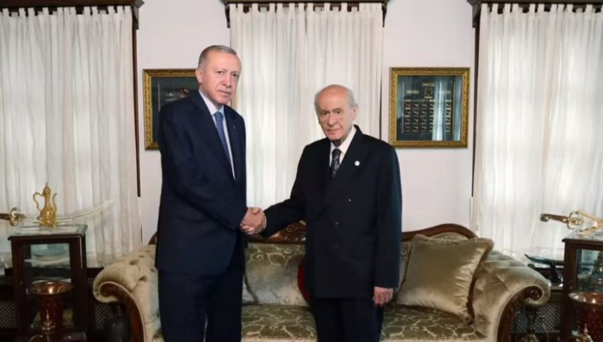 SON DAKİKA HABERİ: Cumhurbaşkanı Erdoğan, Devlet Bahçeli ile görüşüyor