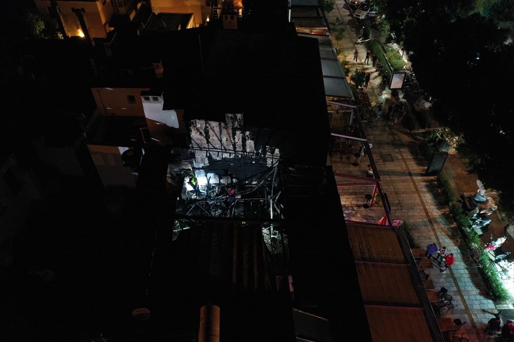 Bodrum Da Korkutan Otel Yangini Ntv