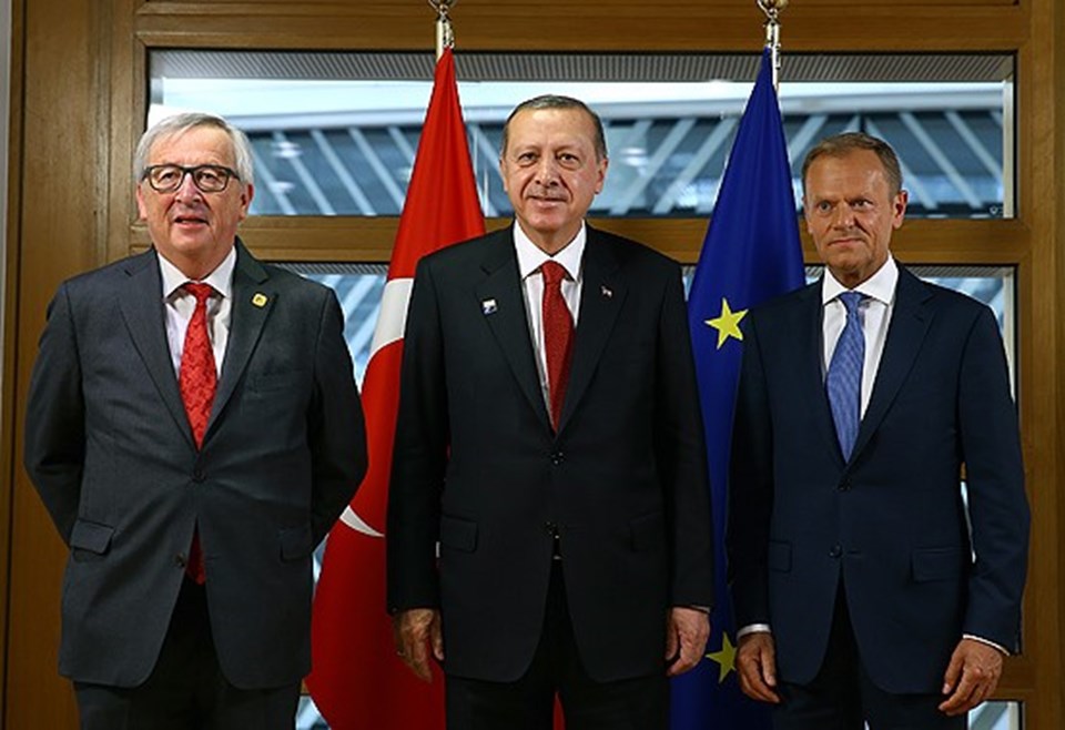 Erdoğan Tusk ve Juncker'le görüştü - 1