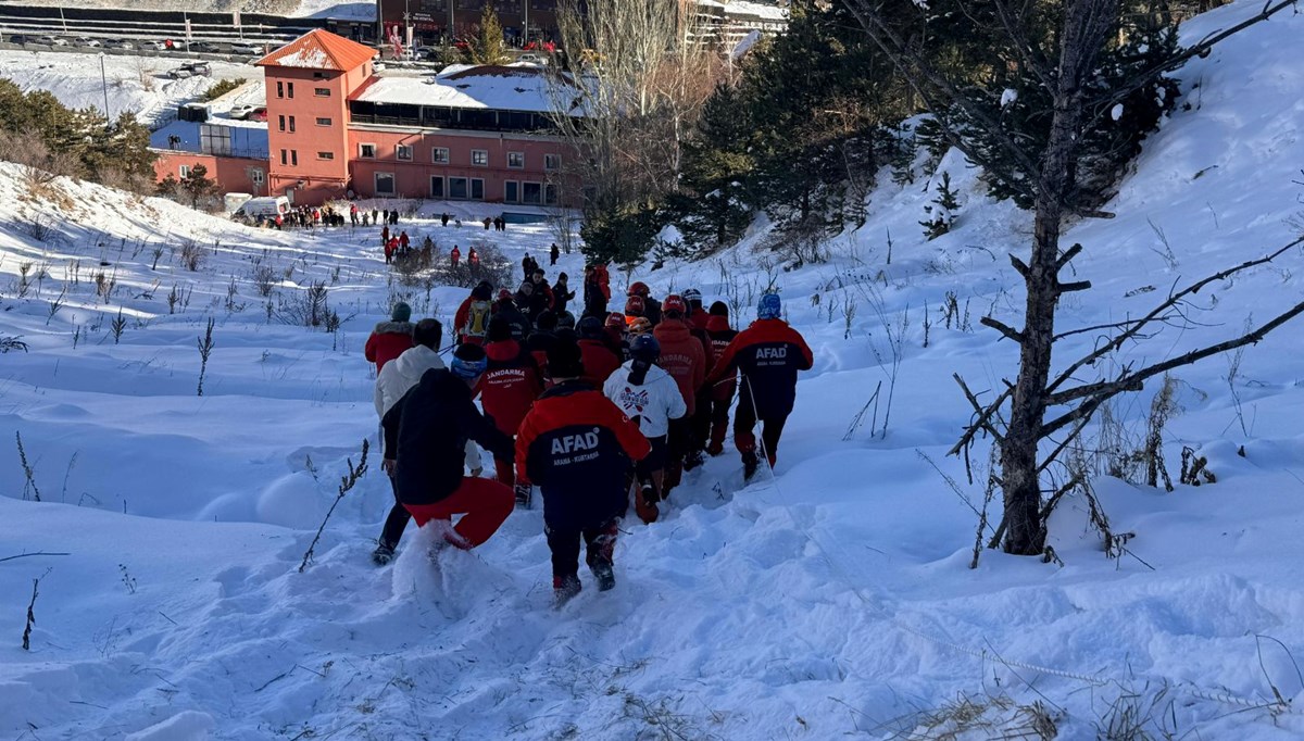 Palandöken'de milli sporcuların üzerine çığ düştü: 1 ölü, 5 yaralı