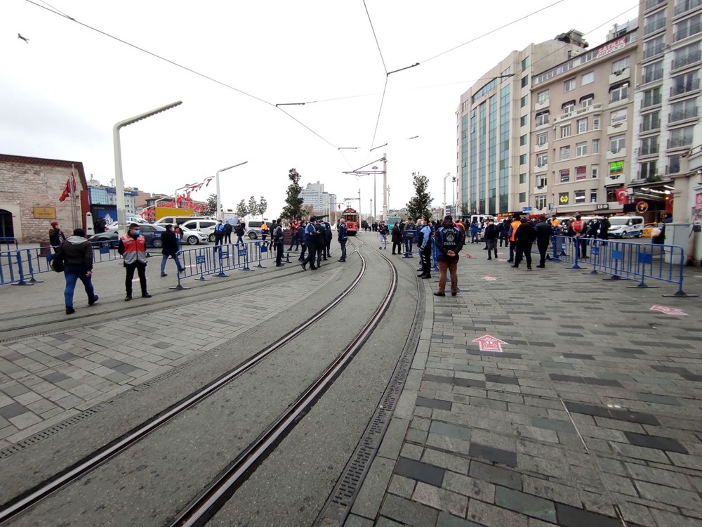 İstiklal Caddesi'nde 7000 kişi kuralı başladı - 5