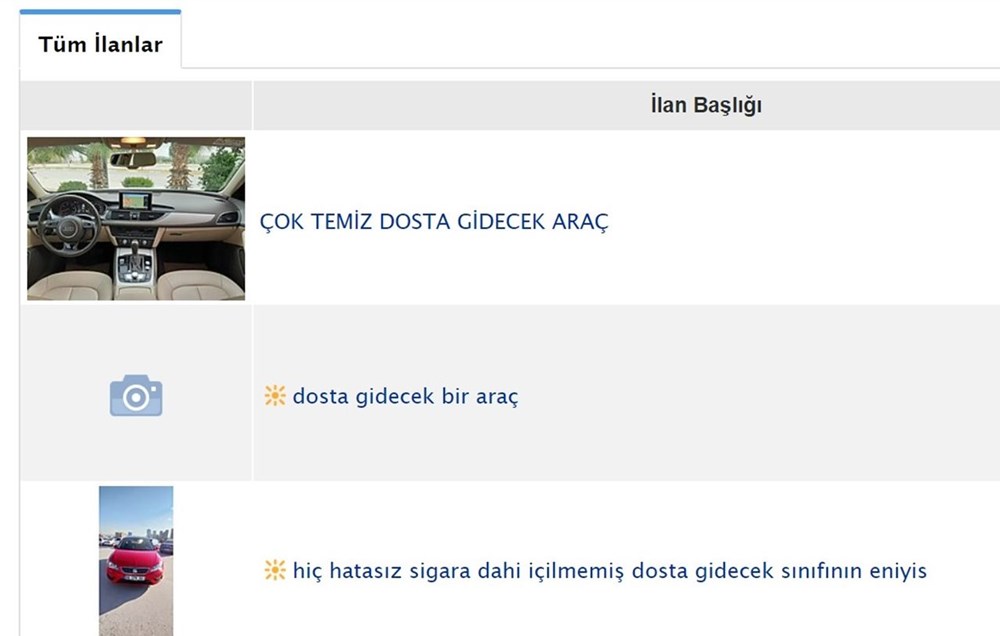 ikinci el arac ilanlarindaki 19 klise keyfe keder boyali ilk gelen alir son dakika ekonomi haberleri ntv haber