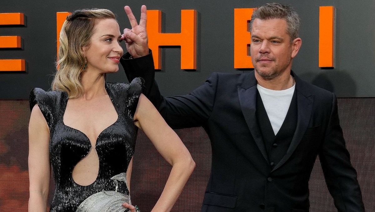 Emily Blunt ve Matt Damon'dan öpüşme sahnesi taktikleri