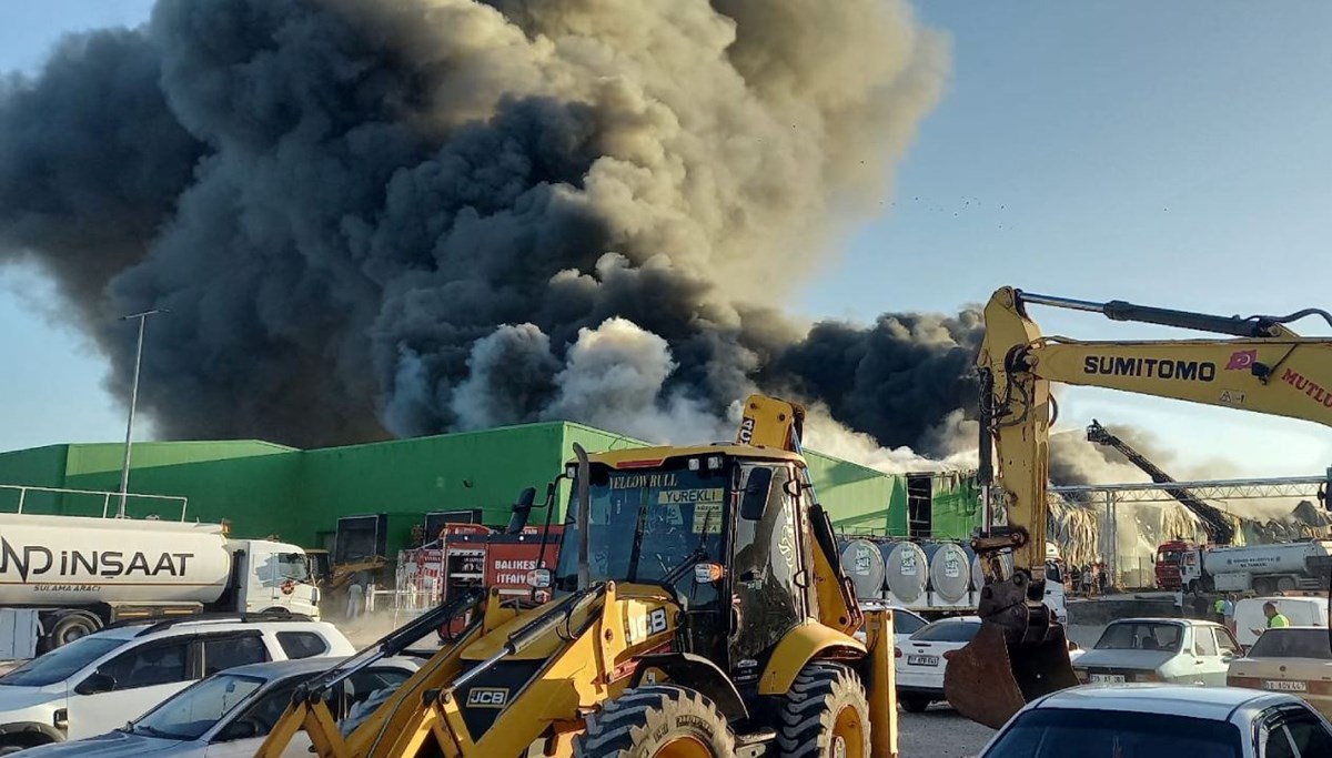 Balıkesir Gönen'de fabrika yangını: 2 işçi öldü
