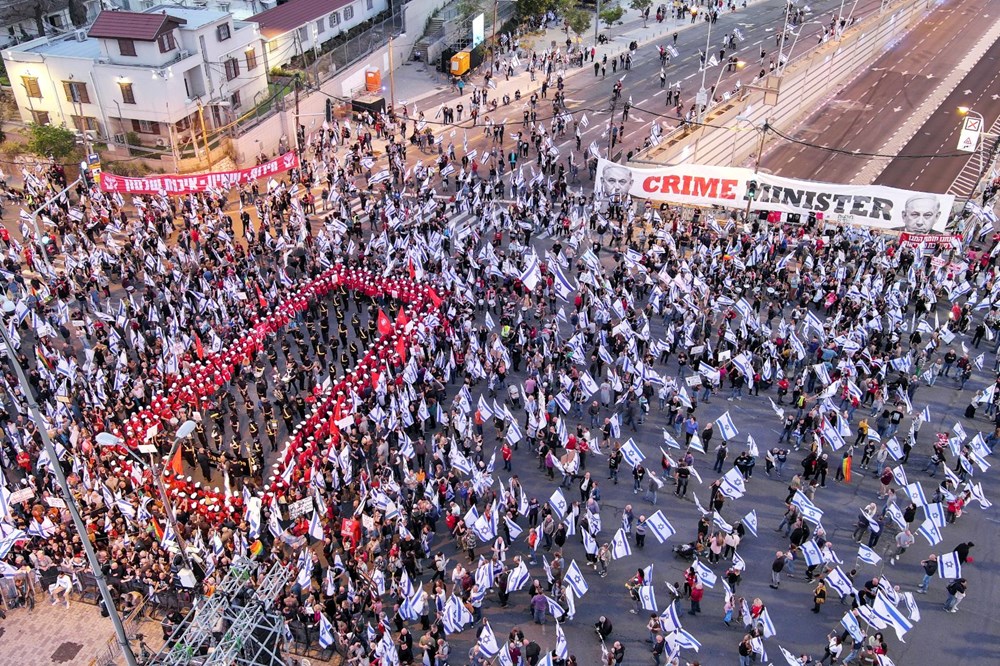 İsrail'de protestolar 15. haftada - 3
