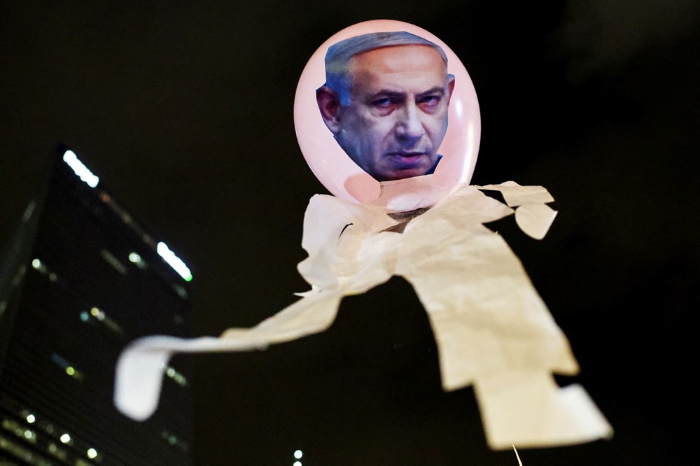 İsrail bir kez daha sokaklarda: Halk Netanyahu'yu istemiyor - 7