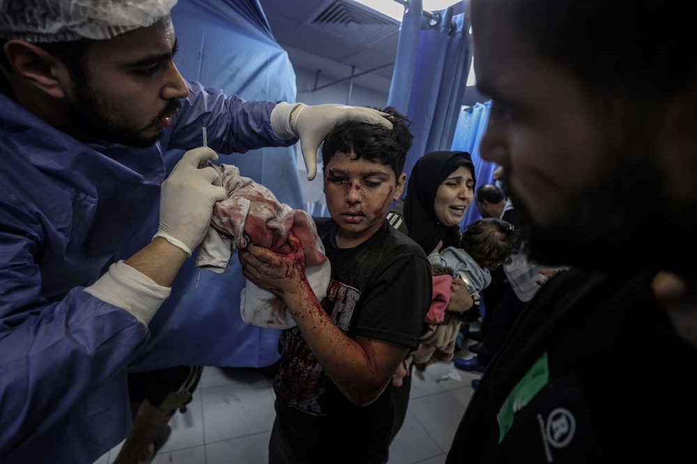 Gazze'de hastane vuruldu: Ankara'dan sert tepki - 9