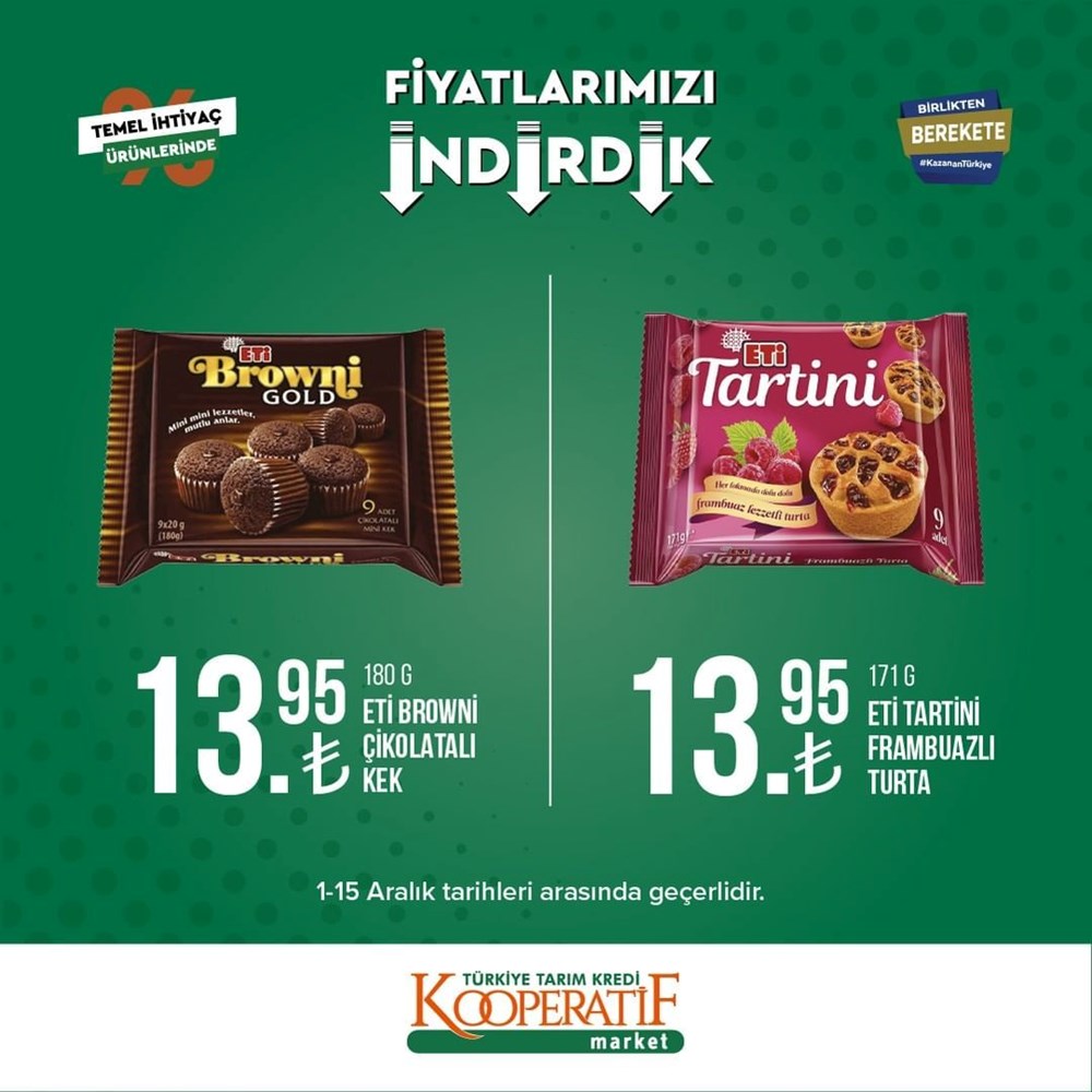 Tarım Kredi Kooperatif Market yeni indirimli ürünler listesini yayınladı (1-15 Aralık güncel indirimli ürünler kataloğu) - 14
