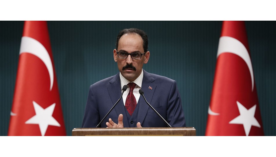 Cumhurbaşkanlığı Sözcüsü Kalın'dan Doğu Guta açıklaması
