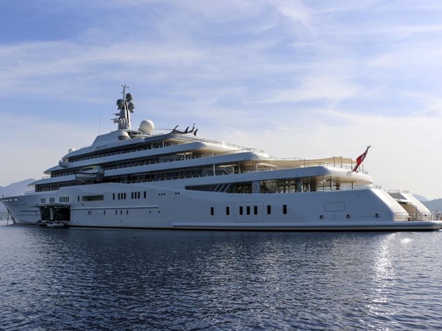 Abramovic 165 metrelik yatıyla Marmaris'te - Son Dakika Türkiye Haberleri | NTV Haber