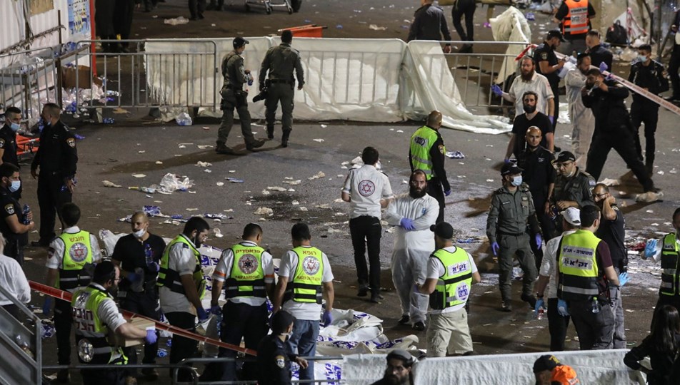 son dakika haberi israil in kuzeyinde bayram kutlama alaninda izdiham 44 olu 103 yarali