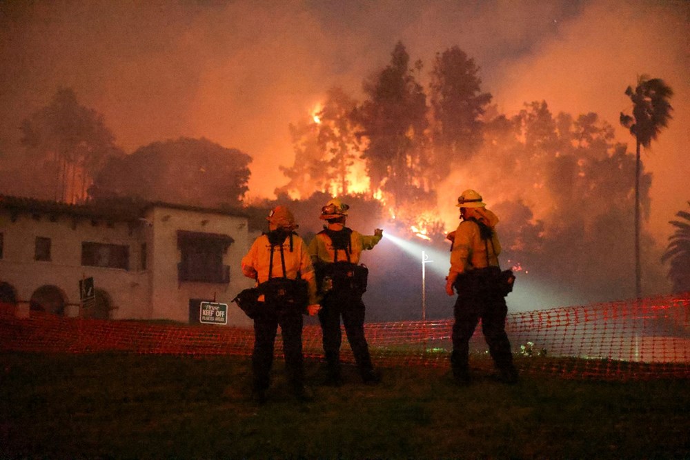 Los Angeles ateş çemberinde: Felaketin boyutu uydu fotoğraflarında - 11