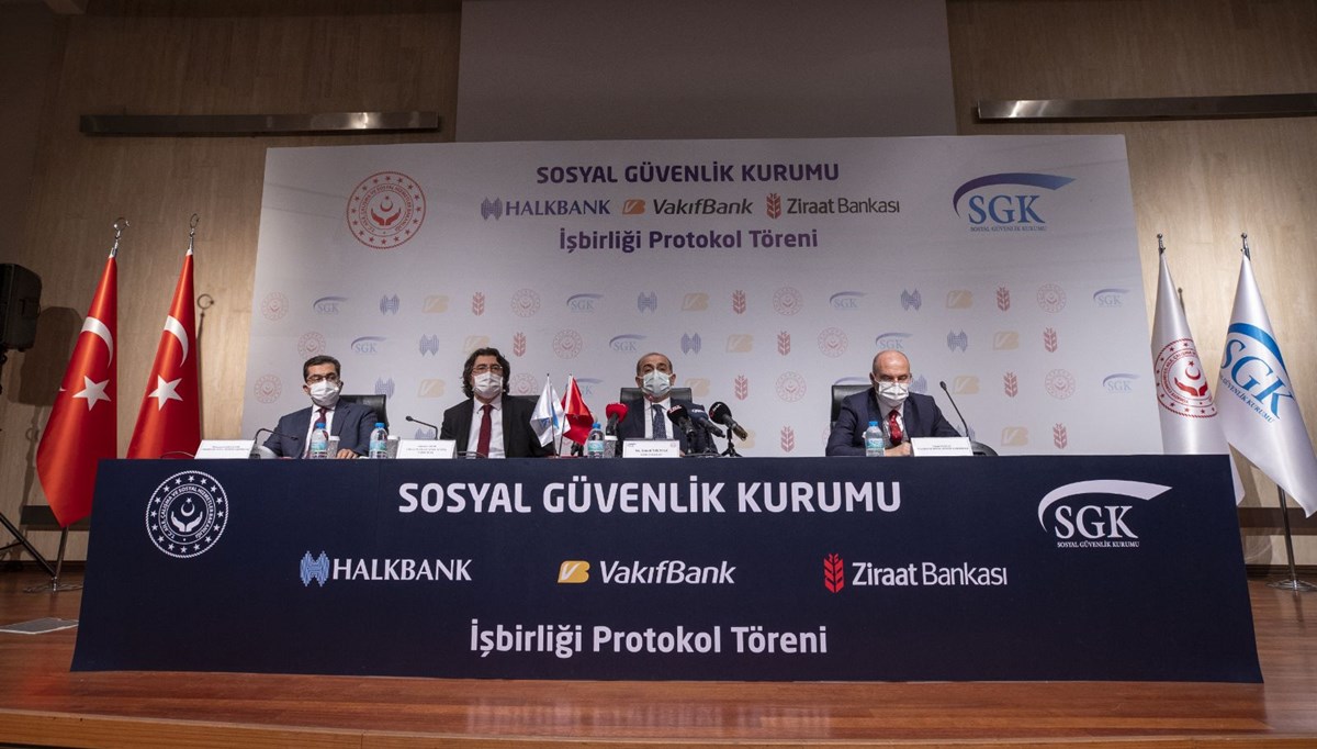 SGK ile 3 banka arasında emekli olabilecek sigortalılara yönelik