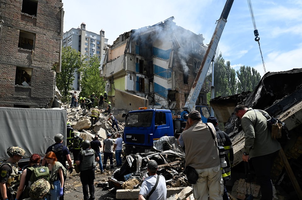 Rusya, Kiev'i vurdu: "Başkente yapılan en büyük saldırılardan biri" - 1