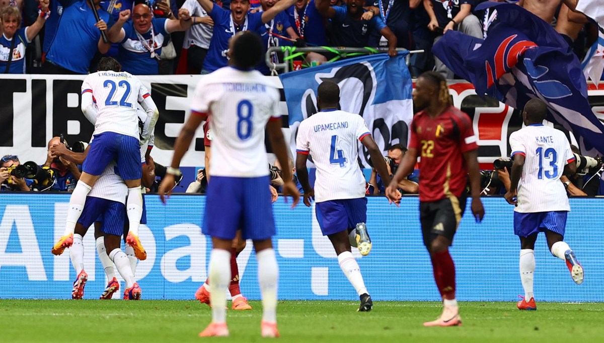 Fransa, EURO 2024'te çeyrek finalde Fransa, EURO 2024'te çeyrek finalde
