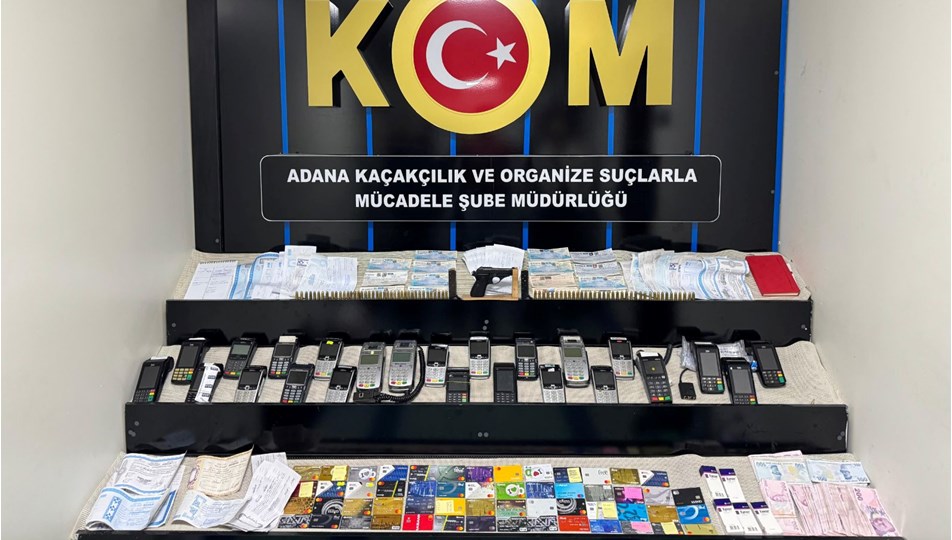 Adana'da POS cihazıyla tefecilik! 12 şüpheli gözaltında