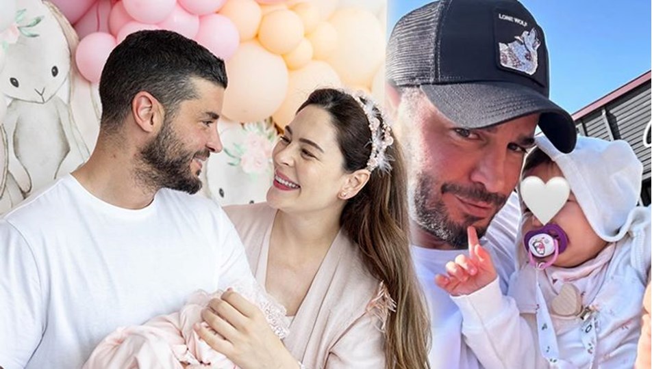 Berk Oktay kızı Mira'nın son halini paylaştı