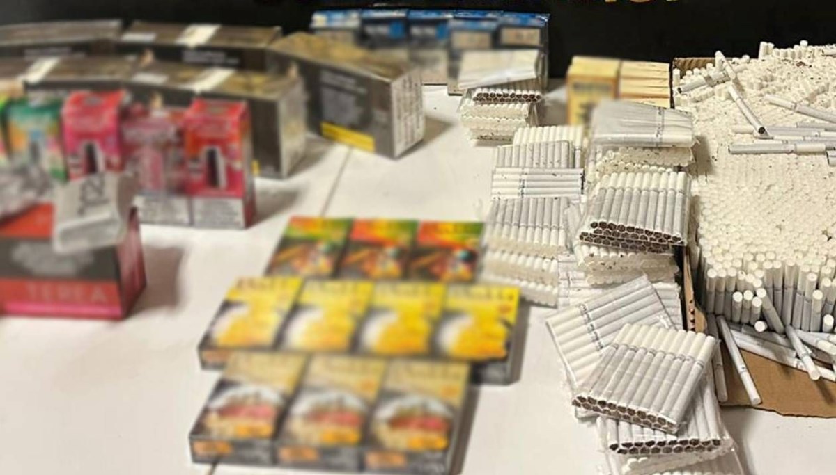 Kaçak sigara operasyonu