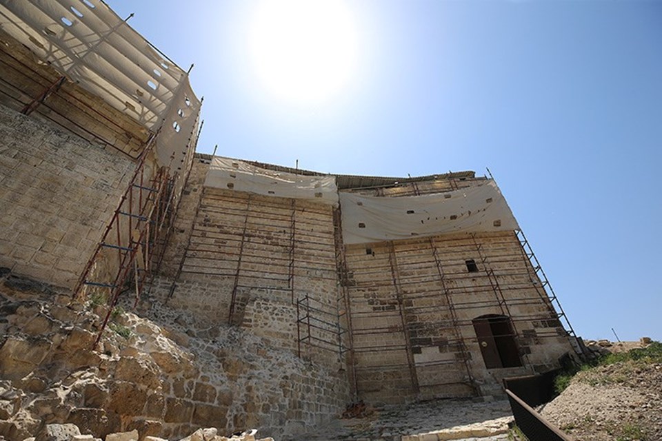 Gaziantep Kalesi'nde restorasyonun yıl sonunda tamamlanması hedefleniyor - 1