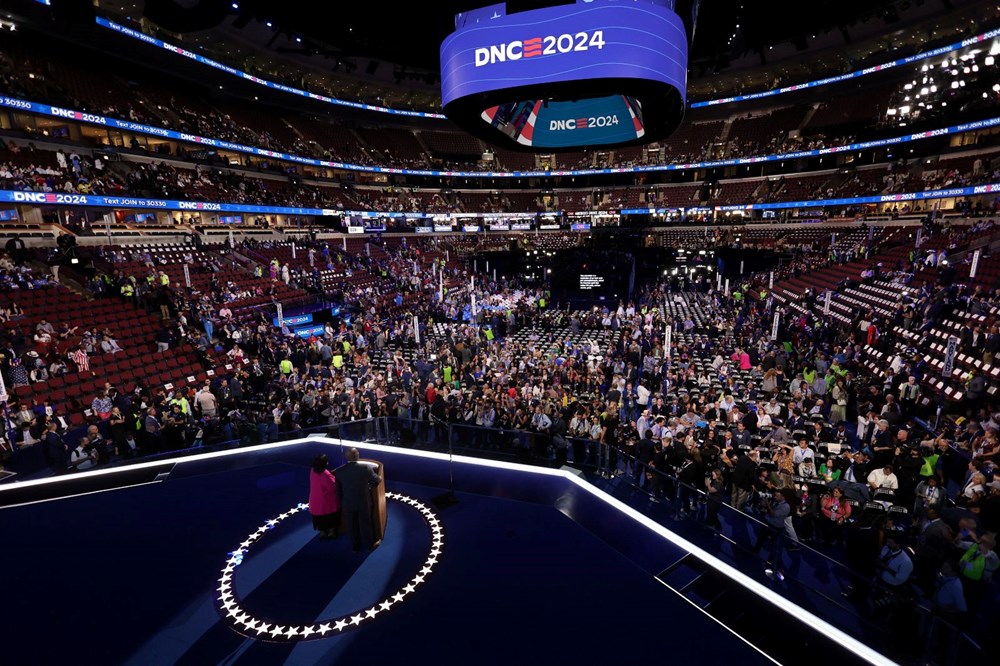 Demokrat Parti Kongresi, İsrail protestoları eşliğinde Chicago'da başladı - 1