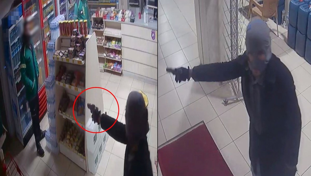 Tişörtten maske yapıp akaryakıt istasyonunu soydu