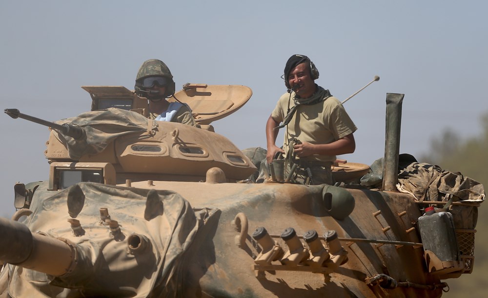 Suriye sınırına tank sevkiyatı sürüyor - 1