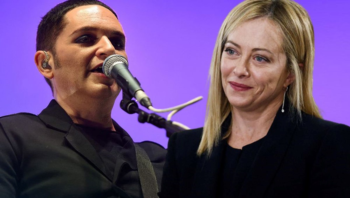 Placebo'nun solisti Brian Molko'ya Meloni’ye hakaretten soruşturma Placebo'nun solisti Brian Molko'ya Meloni’ye hakaretten soruşturma