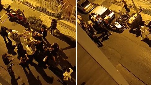 Şişli'de tekme tokat kavga