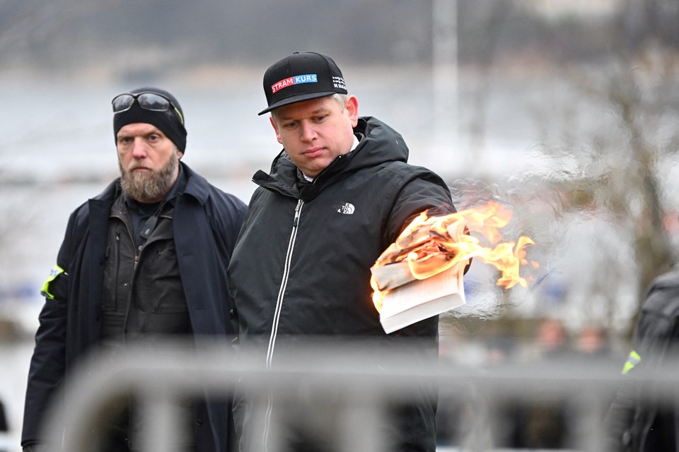 Kur'an-ı Kerim yakan provokatör Rasmus Paludan konuştu: Korkuyorum - 1