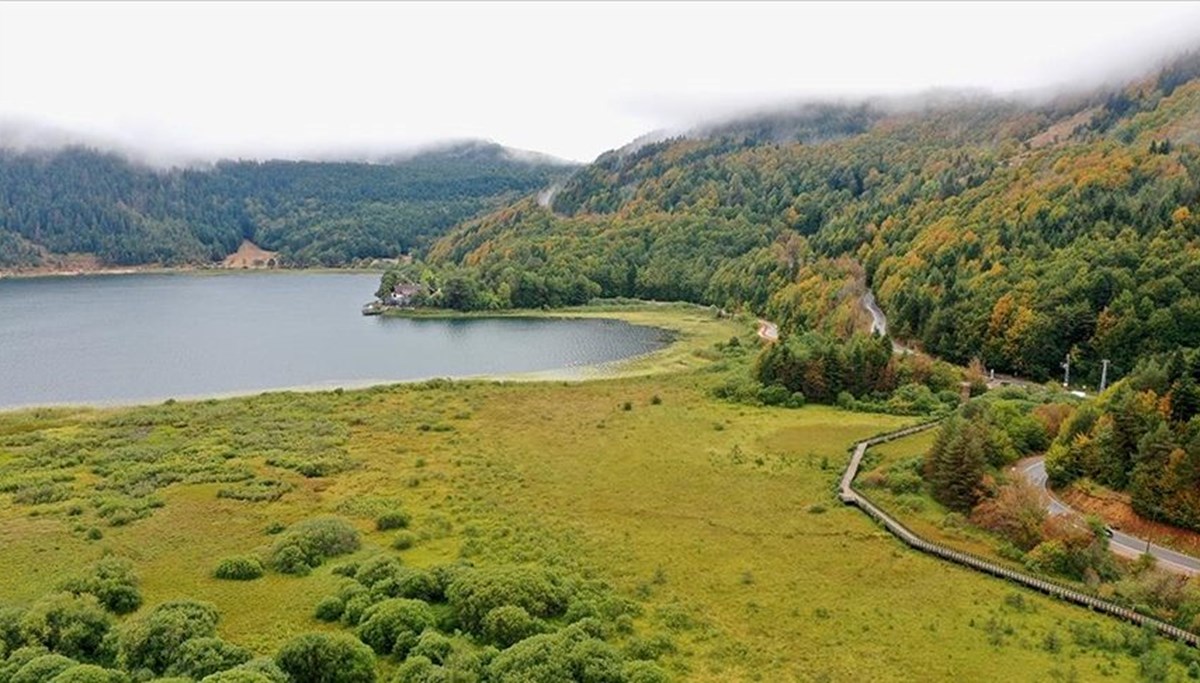 Abant Gölü Milli Parkı'na yoğun ilgi
