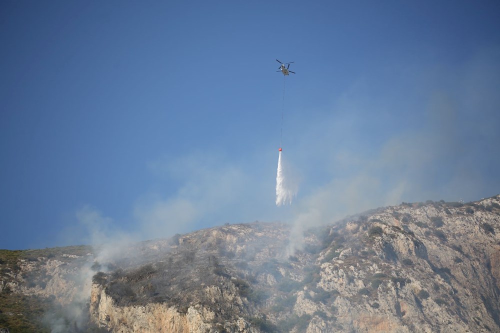 Muğla ve Aydın’da yangın (Havadan ve karadan müdahale ediliyor) - 5