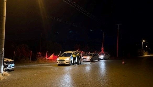 Kızılcaköy’de 43 araç, 71 şahıs kontrol edildi