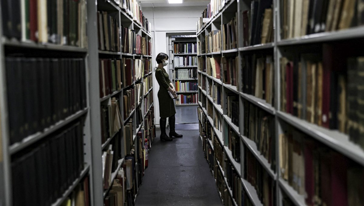 Türk Tarih Kurumu (TTK) Kütüphanesi 205 bin 875 esere ev sahipliği yapıyor