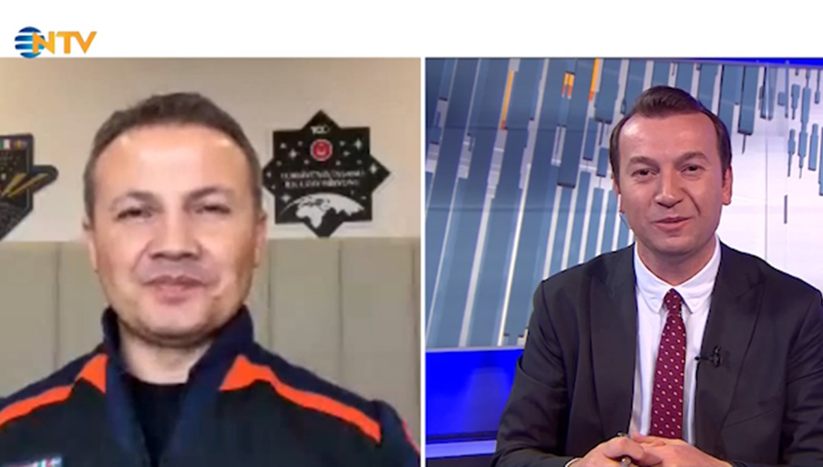 Türkiye'nin ilk astronotu Alper Gezeravcı, fırlatma öncesi NTV'ye konuştu Türkiye'nin ilk astronotu Alper Gezeravcı, fırlatma öncesi NTV'ye konuştu
