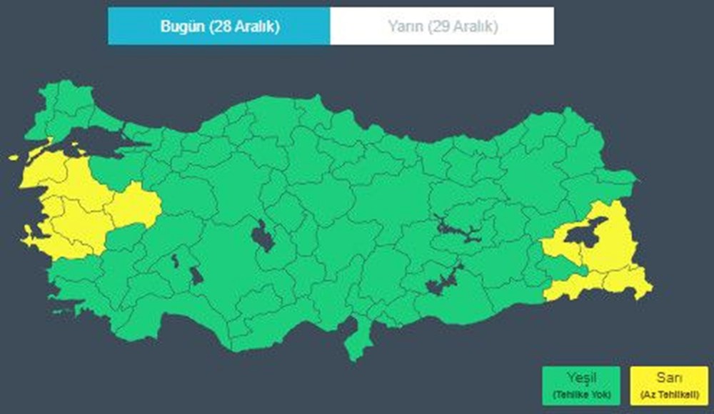 Meteorolojiden 9 il için sarı kod: AKOM’dan İstanbul’a hafta sonu uyarısı - 3