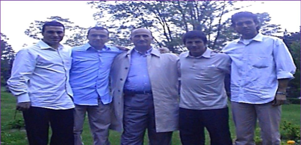 Hakan Ünsal, Arif Erdem Yusuf Bekmezci, Emre Belözoğlu, Ahmet Yıldırım (Soldan sağa) 
