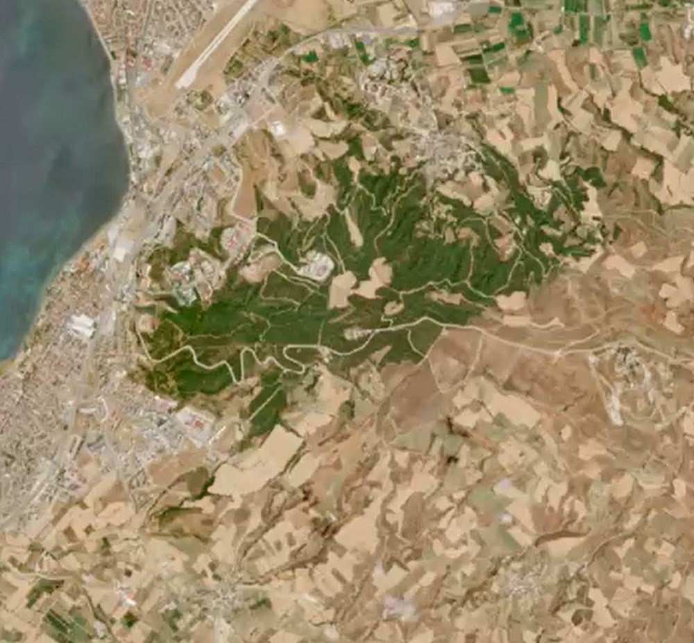 Çanakkale orman yangını: İki büyük felaketin zararı uydudan görüntülendi - 3