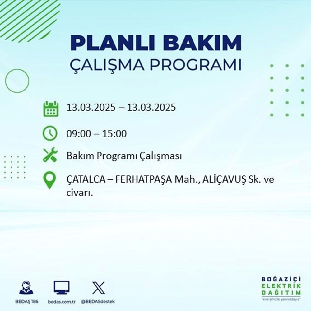 İstanbul'da Elektrikler Ne Zaman Gelecek? 19 İlçede Kesinti Alarmı (13 Mart Kesinti Haritası) 93 zE07D5MnCUmSJy2uD4LiGA
