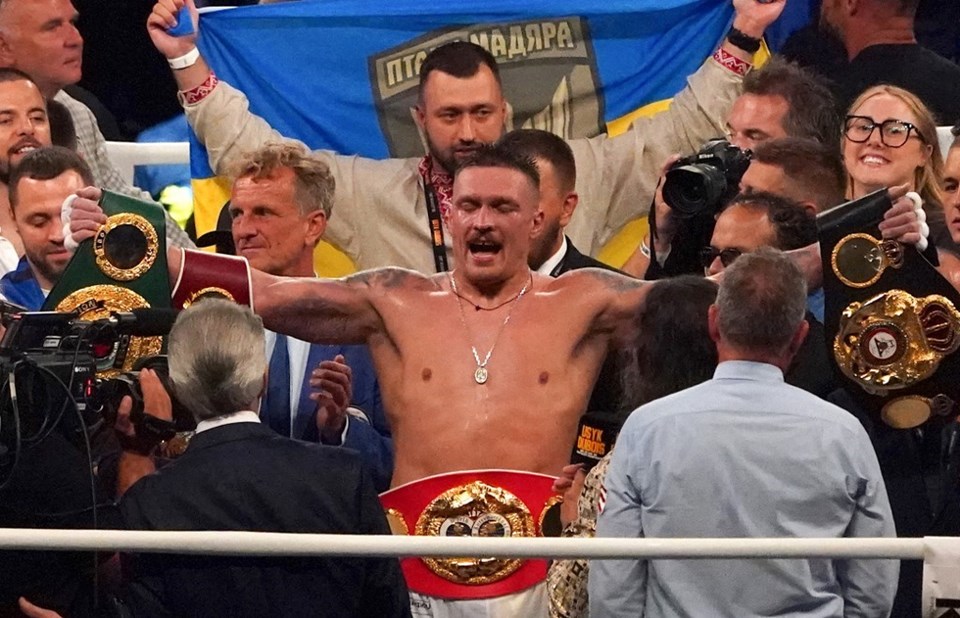 Yıldız boksörler Oleksandr Usyk ile Tyson Fury Suudi Arabistan'da karşılaşacak - 1