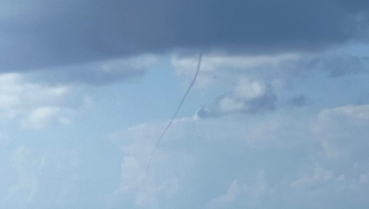 Alanya açıklarında hortum