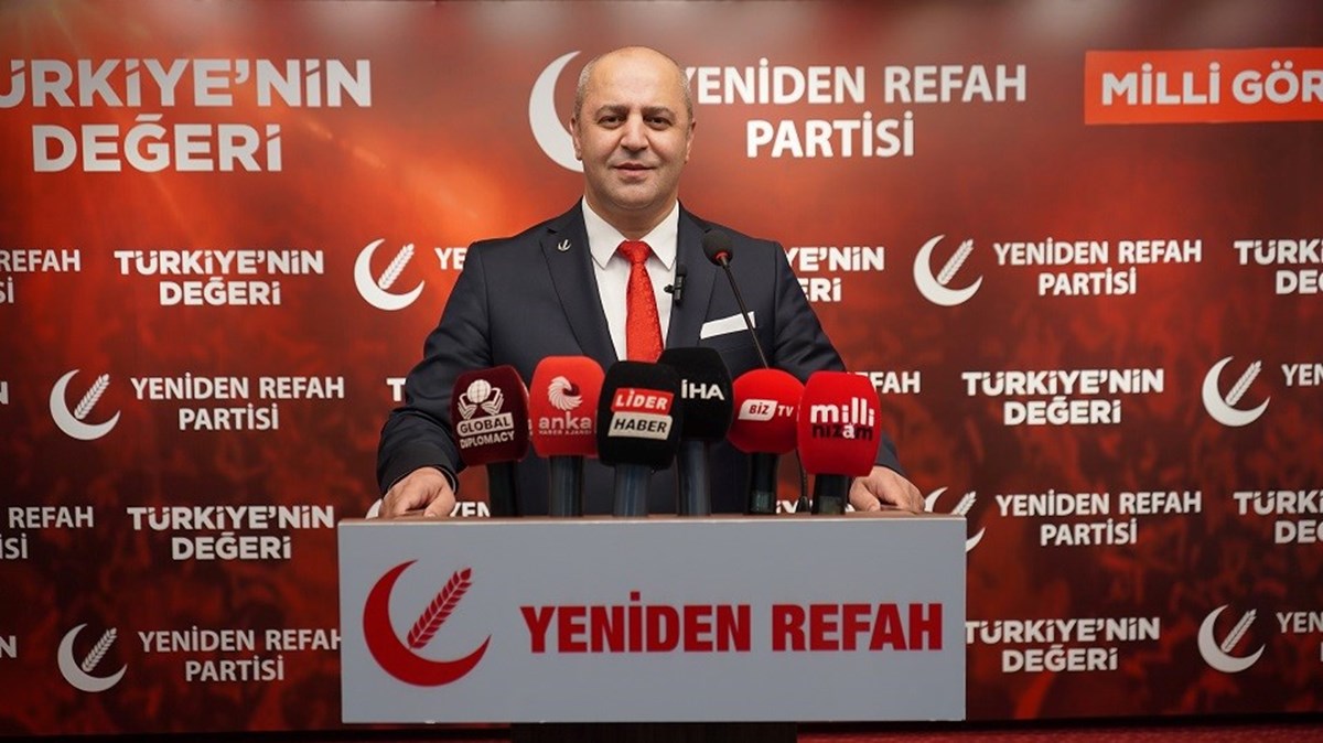 Yeniden Refah Partisi Seçim İşlerinden Sorumlu Genel Başkan Yardımcısı Cengiz Zor,