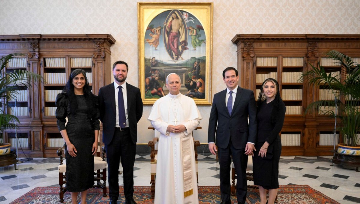 Papa, Vance ve Rubio'yla görüştü