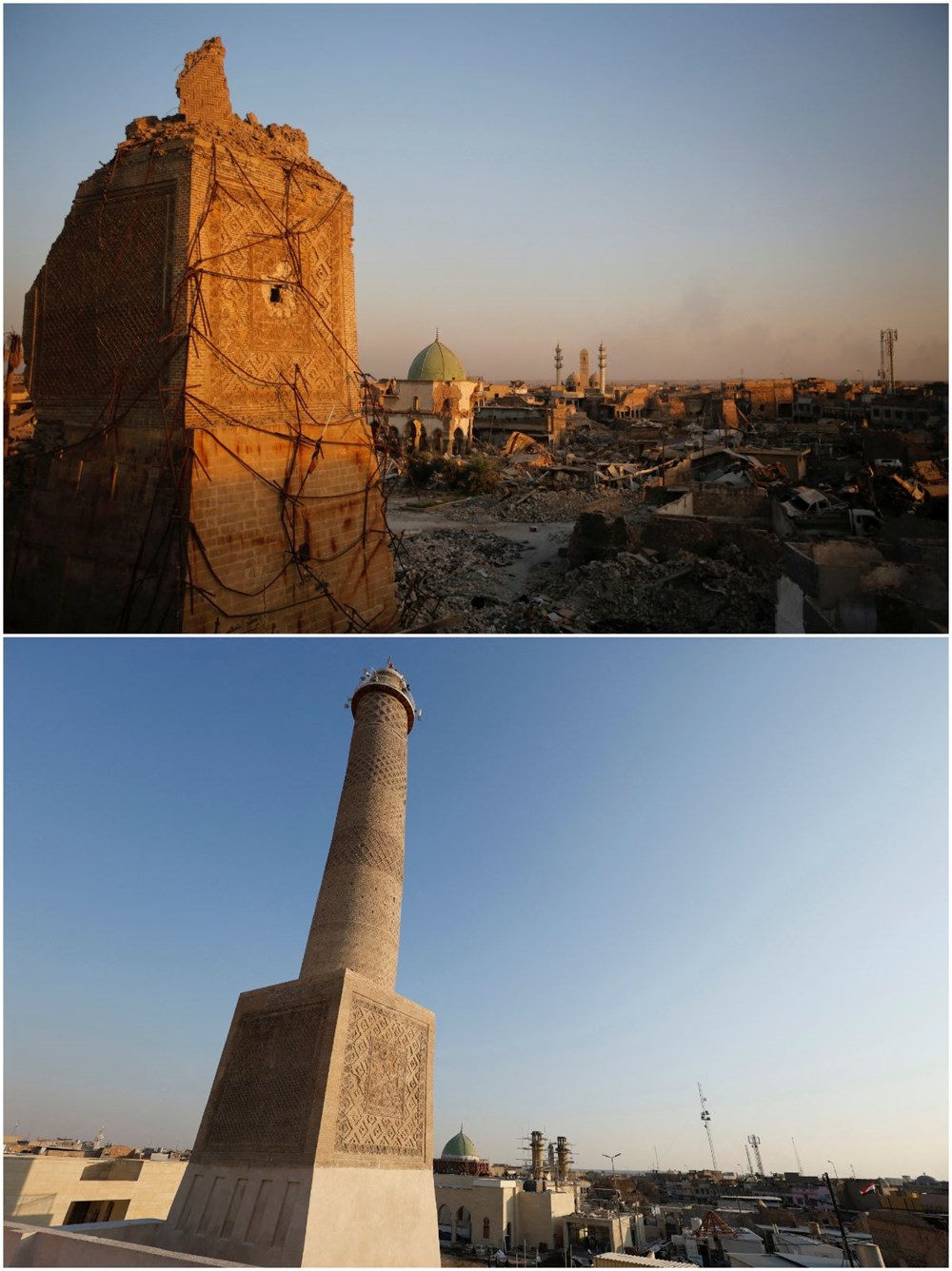 DAEŞ yıkmıştı: Musul kentinin sembolü restore edildi - 1